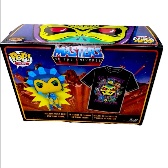 Funko POP! Collector's Box: Master's of the Universe - Evil Lynn POP & Tee shirt - Picture 5 of 10